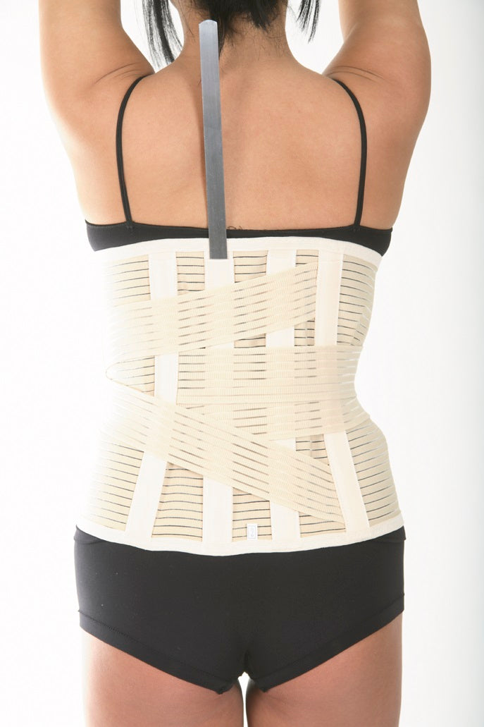 Orteza lombosacrala din material elastic, sustinere post-operatorie si confort